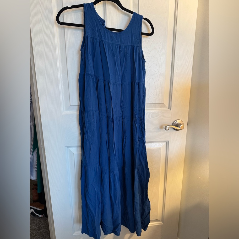Max Studio Royal Blue Maxi Dress